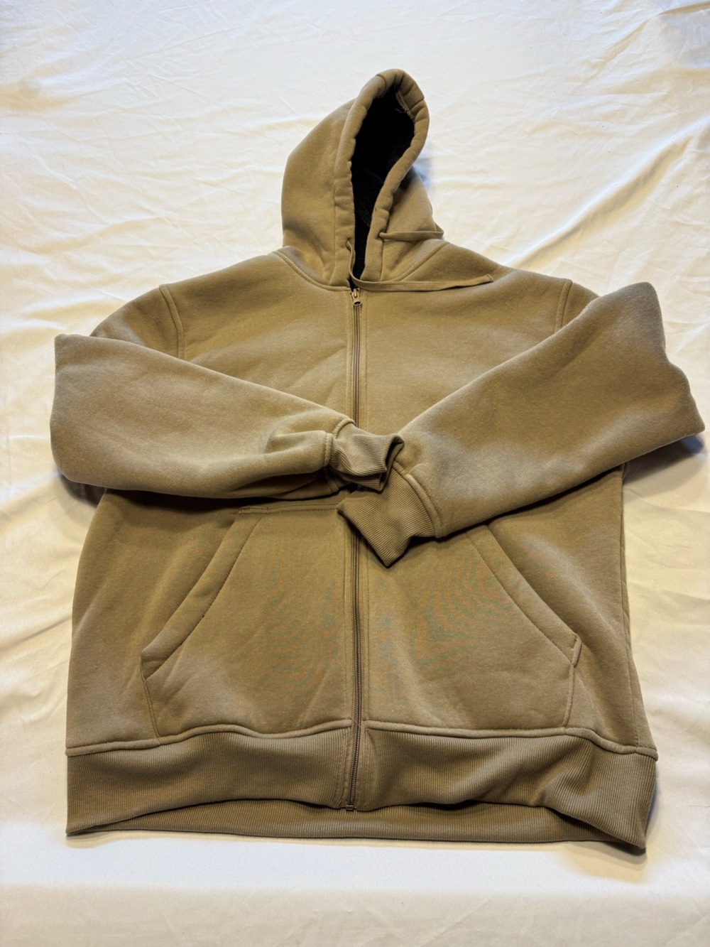 Stanley Men's Zip Hoodie in Olive Green